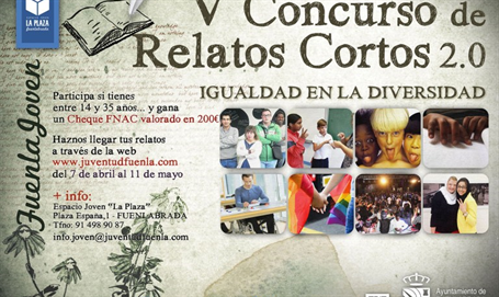 V Edición del Concurso de Relatos Cortos 2.0 “Igualdad en la Diversidad”.