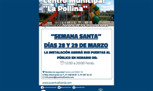 Horario de los días festivos 28 y 29 de marzo del C.M. «La Pollina» 2024