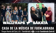 Walltraps y Sákata, en concierto, en Made in Fuenla