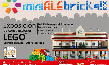 ¡Exposición de Construcciones LEGO, MiniALEbricks! 2021 en el Espacio Joven La Plaza