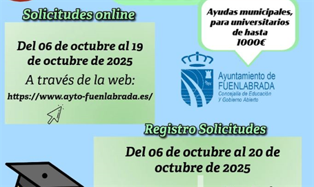 Abierto el plazo para las #UniversiAyudas 25/26