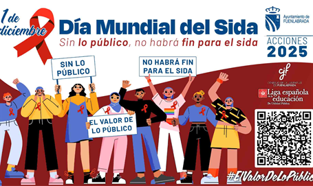 Acciones en conmemoracion con el Día Mundial del Sida 2025 