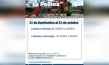 Horario de octubre - Centro Municipal La Pollina - 
