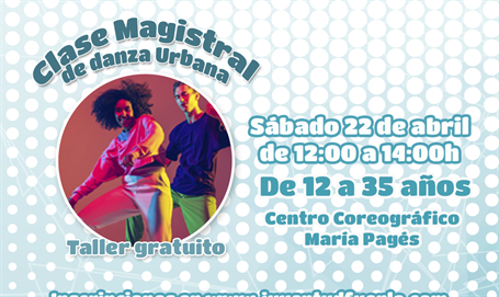 Clase Magistral de Danza Urbana.