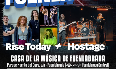 Concierto Made In Fuenla con Rise Today y Hostage