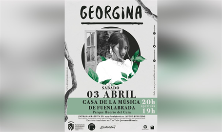Concierto de “Georgina” en la Casa de la Música con aforo reducido.