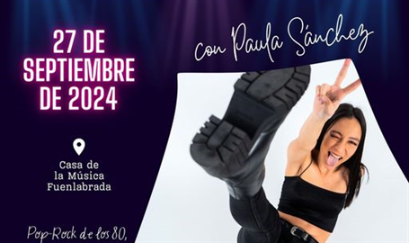 Concierto de La Noche Mágica con Paula Sánchez