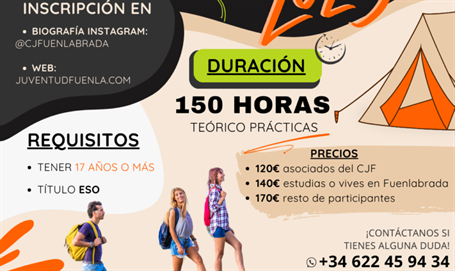 Curso de monitor/a de ocio y tiempo libre