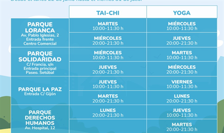 Deportes en los Parques 2026