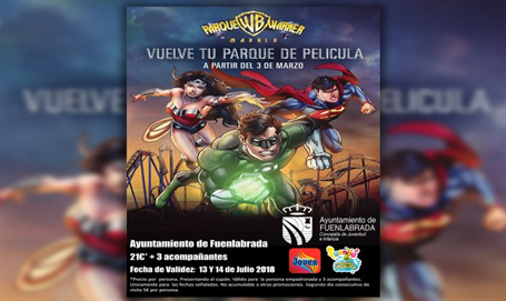 Días de Fuenlabrada en Parque Warner Madrid