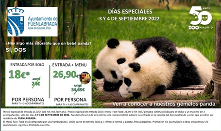 Disfruta de descuentos especiales en el Zoo Aquarium de Madrid