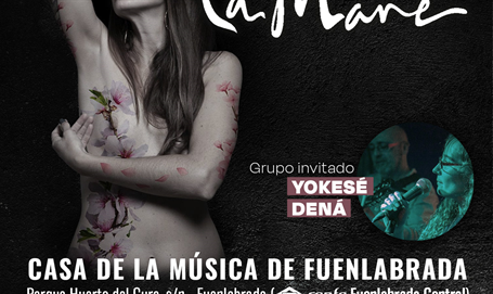 En concierto, a «LA MARE» junto a la banda telonera «Yokesé Dená».
