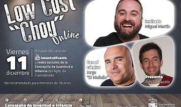 Disfruta de una noche de humor con el espectáculo Low Cost Chou