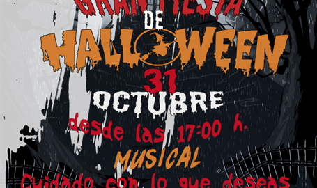 Fiesta de Halloween en la JMD Distrito Vivero-Hospital-Universidad