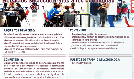 INSCRÍBETE EN EL CURSO DE INFORMACIÓN JUVENIL QUE OFRECE EL CIFE