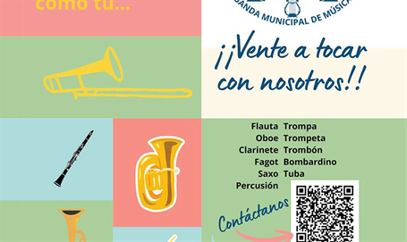 La Banda Municipal de Música de Fuenlabrada busca nuevos integrantes