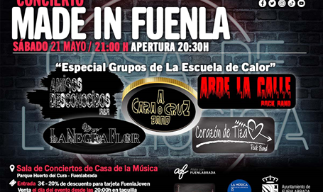 MADE IN FUENLA: Especial grupos de “La Escuela de Calor”