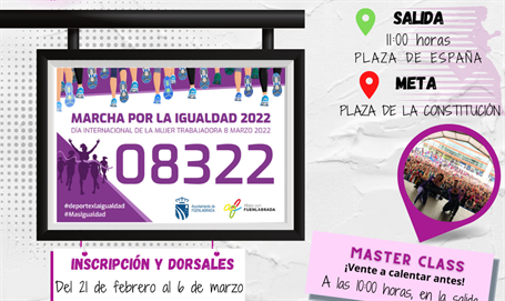 Marcha por la Igualdad 8 de marzo
