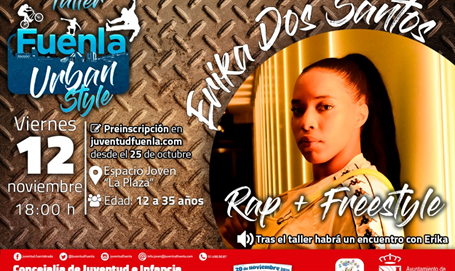 Masterclass con ERIKA2SANTOS rapera y freestyler 