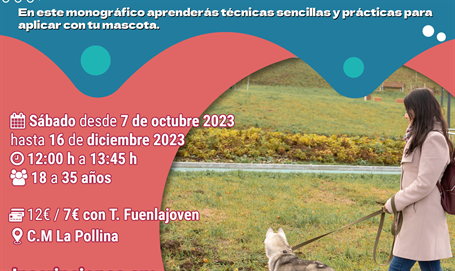 Monográfico Iniciación adiestramiento canino.