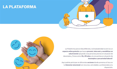 NUEVO!!! Plataforma para la Salud Mental y la Empleabilidad Juvenil 