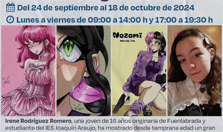 Nueva Expojoven, exposición de trabajos de Irene Rodríguez Romero