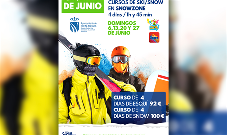 Nueva oferta de cursillo de esquí/snow en Madrid Snow Zone