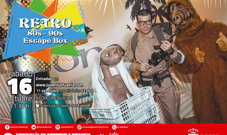 Nuevo Escape Room “Retro 80'S-90'S” 