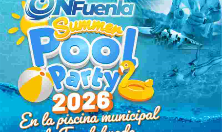 ONFUENLA Summer Pool Party 2026, piscina, música y noche de verano