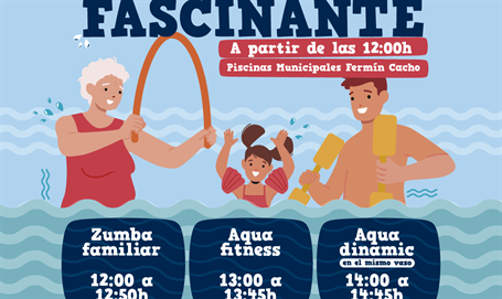 PISCIFASCINANTE llega a las Piscinas Municipales Fermín Cacho
