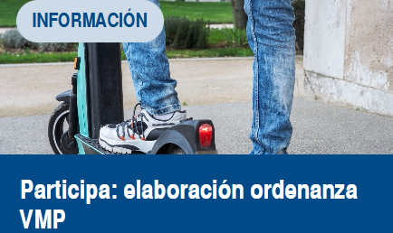 Participa: elaboración ordenanza VMP Vehículos de Movilidad Personal