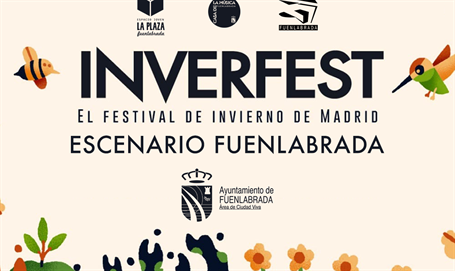 Programa del Festival de Música Inverfest en Fuenlabrada