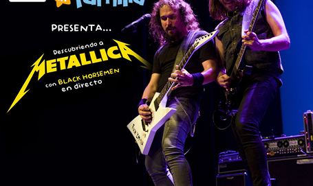 Rock en Familia, descubriendo a Metálica con “Black Horsemen” en directo.