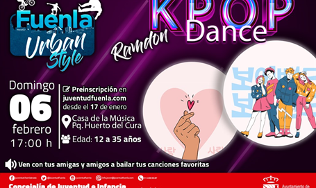 Sube la música y ven a disfrutar de K-POP Random Race Dance de FUENLA URBAN STYLE
