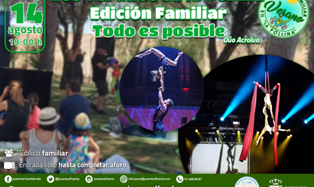 TODO ES POSIBLE, un espectáculo cómico y fusionado con la espectacularidad de las acrobacias