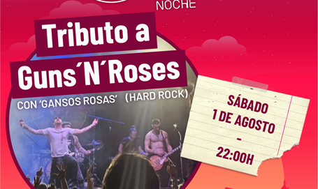 TRIBUTO A GUNS N’ ROSES, La Pollina se prepara para una noche de puro rock