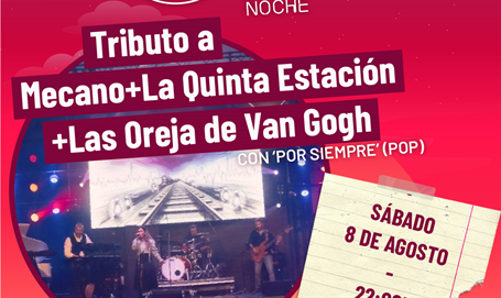 Tributo a Mecano, La Quinta Estación y La Oreja de Van Gogh