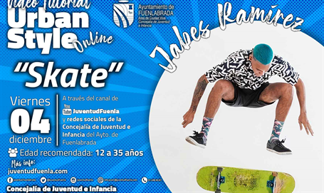 URBAN STYLE - Video tutorial de SKATE con JABES RAMÍREZ