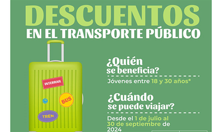 Verano Joven 2024 - Descuentos en transporte