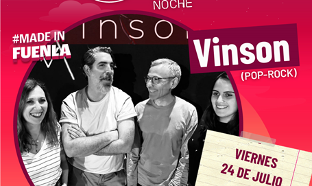 Vinson lleva su pop-rock a Los Veranos en La Pollina