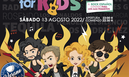 Vive en directo el espectáculo ROCK STAR FOR KIDS