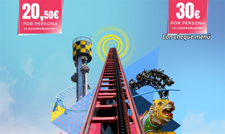 Parque de Atracciones a precios especiales por ser de Fuenla.