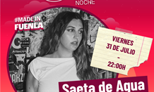 Concierto de SAETA DE AGUA, una voz de Fuenla para despedir julio