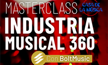 Masterclass Industria Musical 360 en la Casa de la Música