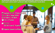 Nuevo grupo para el Taller Iniciación a la interpretación