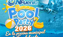 ONFUENLA Summer Pool Party 2026, piscina, música y noche de verano