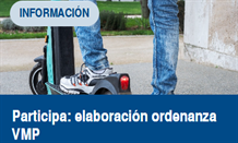 Participa: elaboración ordenanza VMP Vehículos de Movilidad Personal