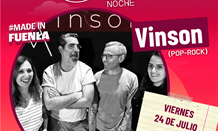 Vinson lleva su pop-rock a Los Veranos en La Pollina